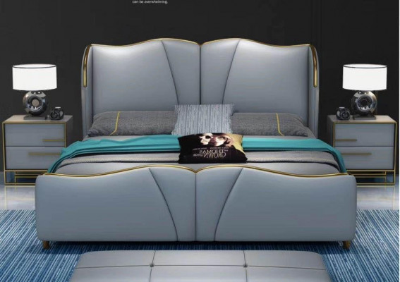Bedden Meubelontwerp Dubbelbed Luxe Slaapkamer Hout Nieuw