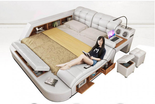 Chesterfield Dubbel Luxe Design Bed 180x200 Multifunctioneel Nieuw