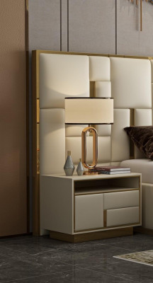 Ontwerp nachtkastje console bijzettafels slaapkamer houten luxe consoles nieuw