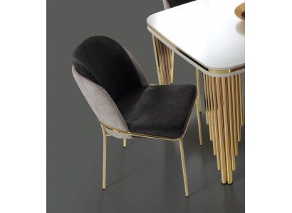 Moderne keukenstoel Eetkamer meubelen Stoelen Fauteuils Meubels Goud