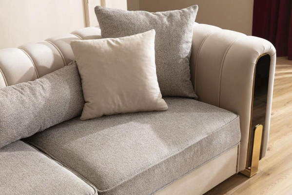 Moderne bankstel Driezits fauteuil luxe set Stoffen bankstellen Luxe meubels