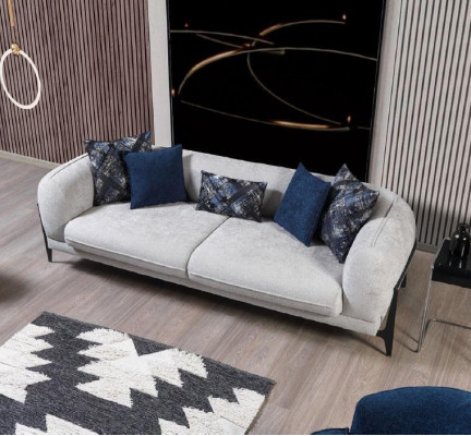 Moderne driezits stoffen meubels woonkamer bank designmeubels banken.