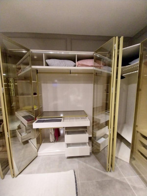 Garderobekast Houten kast Kast Slaapkamer Luxe Kasten Nieuw