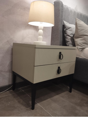 Slaapkamer bijzettafel Luxe 2x nachtkastjes Elegante nachtkastjes 2x