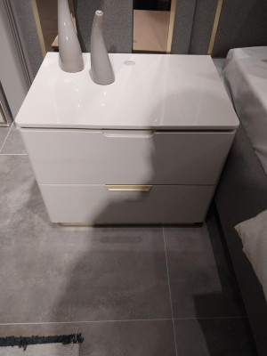 Luxe slaapkamerset Bed + 2x nachtkastjes + bank Designmeubels 4-delig Nieuw