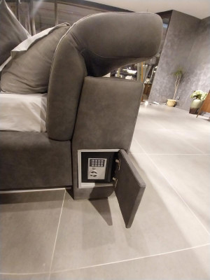 Bedontwerp Tweepersoonsbed Luxe Bedden Gestoffeerd Slaapkamermeubilair Nieuw