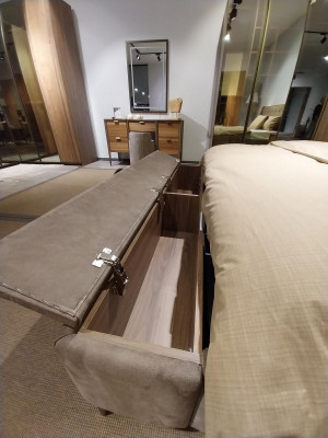 Slaapkamer Luxe Bed Dubbel Ontwerp Elegant Modern Bed Nieuw Hotel