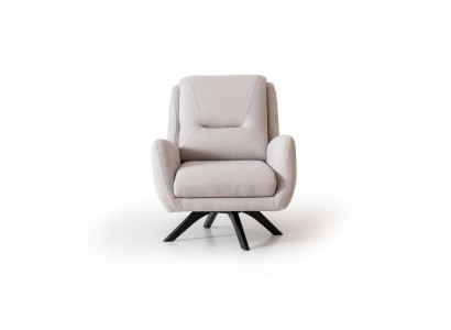 Fauteuil Moderne Witte Woonkamer Zitmeubilair Textiel Luxe Design Meubels Lounge Club