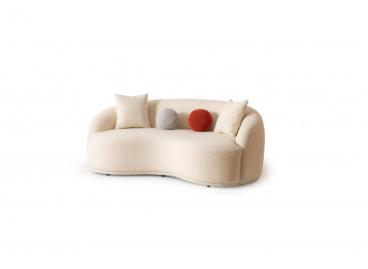 Moderne bank 3-zits designer meubels witte kleur stijl banken banken 230cm