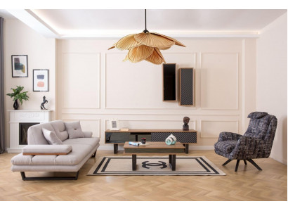 Ontwerp bankstel salontafel bankstel 6-delige woonkamerset luxe meubels.