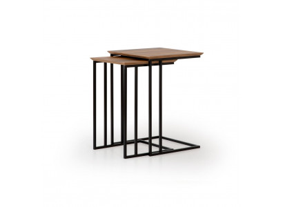 Woonkamer 2x Bijzettafel Tafel Design Meubels Luxe Inrichting Modern
