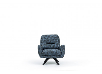Woonkamer luxe fauteuil grijs Club Lounge Modern Designer meubels inrichting
