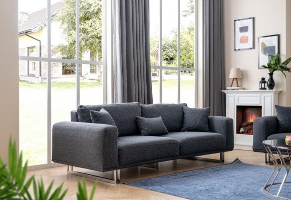 Moderne bank van 3 zits meubels in woonkamer Designer luxe bankstellen inrichting
