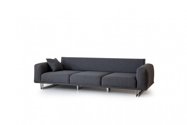 Bankstel 4+1 zits luxueus set banken fauteuils stoffen bekleding