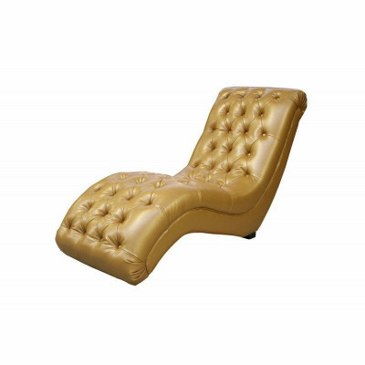 Chesterfield ligstoelbank Chaiselongues Bank Lounge Club Decoratie Relax Ligbank Leder