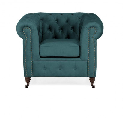 Chesterfield fauteuil 1-zits bank gestoffeerde banken Nieuwe loungeclub