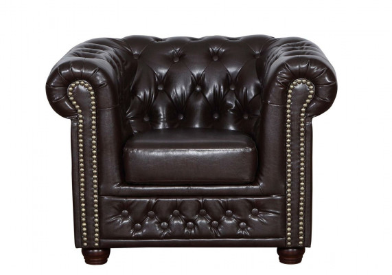 Chesterfield fauteuil tv-bank 1-zitsbank textiel lederen banken stoffering