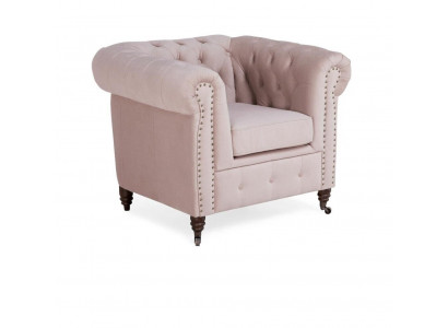 Edel ontwerp Chesterfield gestoffeerde fauteuil tv-zitclublounge textiel