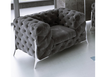 Loungeluxe televisieclub gestoffeerde stoel ontwerp decor bankstel sofa