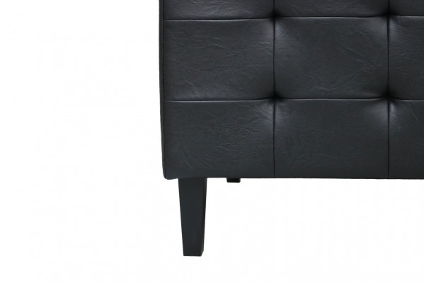 Fauteuil Club Lounge Ontwerper Leunstoel Gestoffeerde Bank 1-zits TV-leer