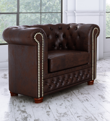 Fauteuil Design Bank Bank Sofa Relax Lounge Club Bekleding Luxe Zitter Tv