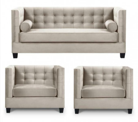 Slaapbank Taupe Fauteuil Creatieve meubels Textielstof Nieuw Woonkamerbank