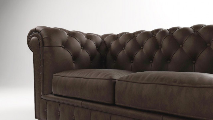 Klassieke Chesterfield bank Bank 3-zitsbank Banken Sofa's Bekleding Driepersoons