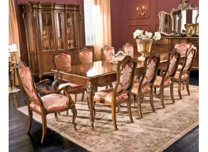 Eettafel 10x stoelen groep eetkamer woonkamer set van 11 stuks meubels
