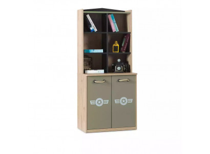 Boekenkast Kast Kinderboekenkast Boekenkast Kindermeubelen Groen Hout