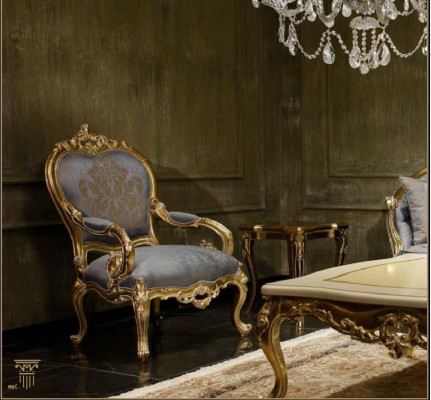 Klassieke grijze woonkamerbanken Chesterfield bankstellen Driezits fauteuil