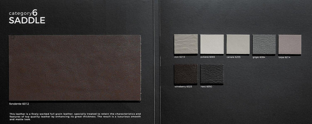 Ontwerp hoekbank Prianera Moderne luxe hoekbank Lederen houten bank L-vormig bruin