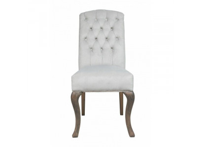 Ontwerper Grijze Chesterfield stoelen Bekledingset Hotelgroep x2-set