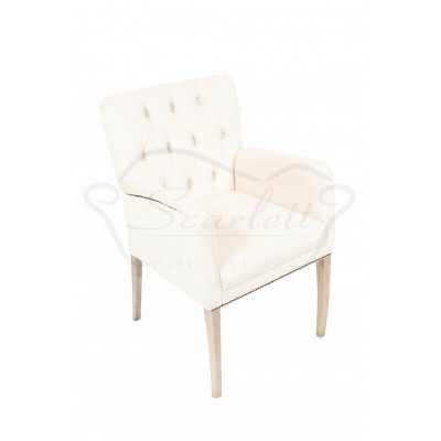 Ontwerp Chesterfield stoel Hotelstoelen Set van 2 Nieuwe bekledingstof groep