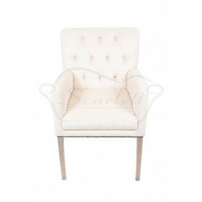 Ontwerp Chesterfield stoel Hotelstoelen Set van 2 Nieuwe bekledingstof groep