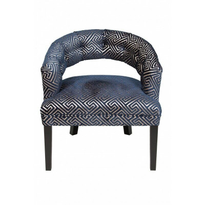 Fauteuil Club Lounge Ontwerper Stoel Gestoffeerde Bank Relax TV-bruin Nieuw