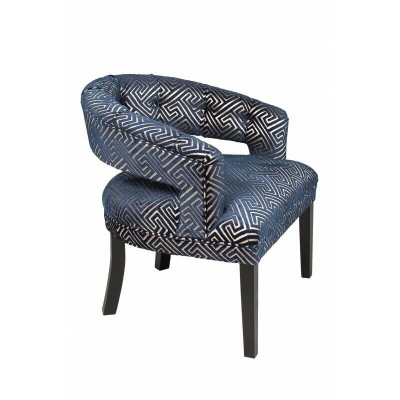 Fauteuil Club Lounge Ontwerper Stoel Gestoffeerde Bank Relax TV-bruin Nieuw