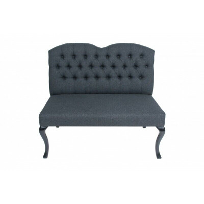Chesterfield Bank Textiel Zitbanken Decoratie Restaurant Stof Winkel Bank Leer