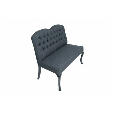 Chesterfield Bank Textiel Zitbanken Decoratie Restaurant Stof Winkel Bank Leer