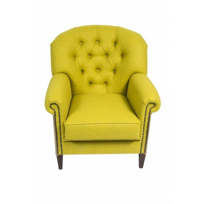 Ohrensessel Stoel TV-stoel Gestoffeerde bank Eenzitter Relax Chesterfield
