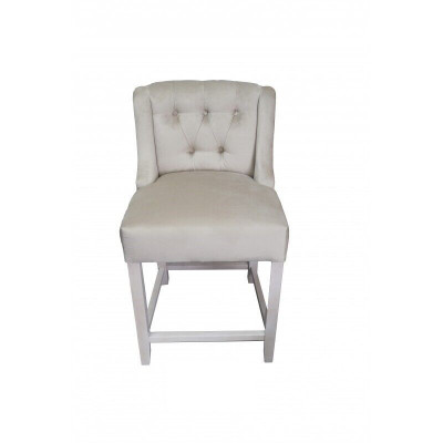 Taupe Chesterfield Barkruk Designer Barkrukken 6-delige Set Stoelen