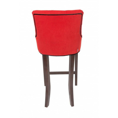 Bar kruk Chesterfield Hotel stoelen set stoel textiel bekledingsgroep 6xSet.