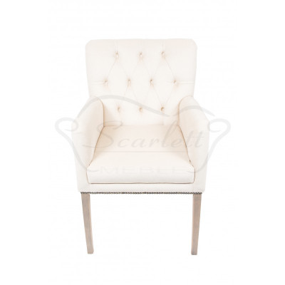 Ontwerp Chesterfield stoelen set stoel textiel gestoffeerd hotel groep 8x set nieuw