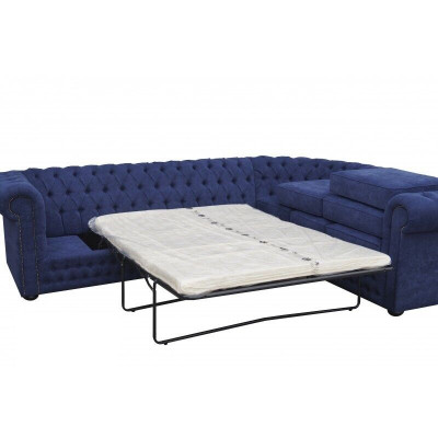 Hoekbank Claudyna Design Hoekslaapbank Bedfunctie Bank Bekleding Stof