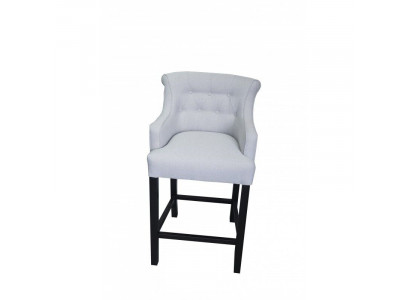 Grijze barkruk barkruk designer stof design loungestoelen set van 8