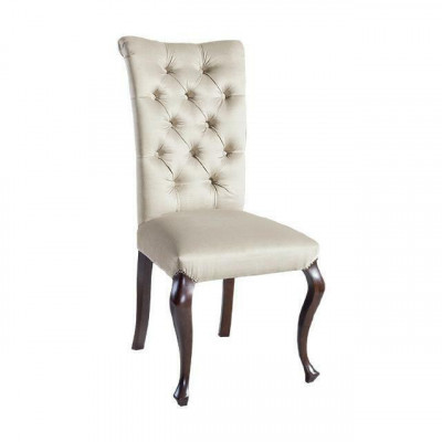 Klassieke stoelen Ontwerperstoel Houten stoel Koningsstoel Chesterfield eetkamerstoel