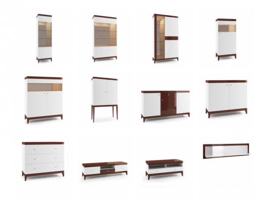 Ontwerp wandspiegel met plank designer spiegel woonkamer gang XXL VIA VI-P1