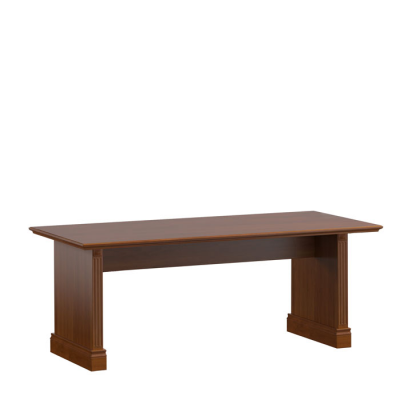 Klassiek kantoorbureau kantoormeubilair tafel kantoorchef bureaus echt hout BA - 19