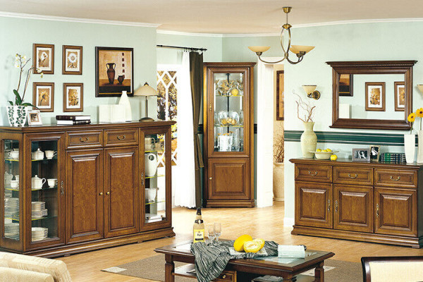 Klassieke commode ladenkast massief dressoir apotheek Italiaans
