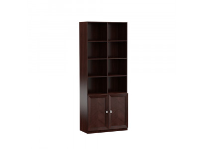 Systeemkantoor Meubels Decoratie Vitrine Archiefkast Klassieke houten kast Plank