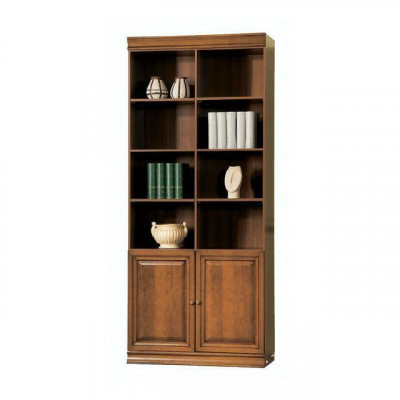Klassieke kast boekenkast boekenrek vitrine vitrinekast model SE-3